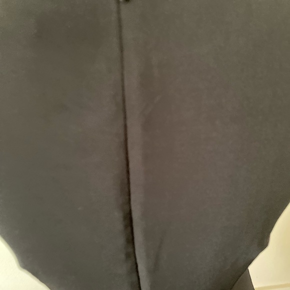 CARMEN Carmen Marc Valvo BLACK LACE UP GROMMET TRIM SLEEVELESS DRESS SIZE SMALL - Picture 11 of 16